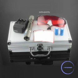 2000mw450nmブルーレーザーポインター青レーザー５メート以内で点火が可能
