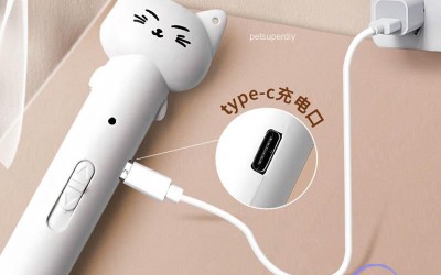 猫レーザーペンを充電する赤外線レーザーランプが強い光を遠射する