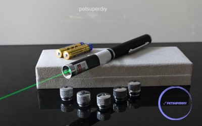 5in1 100mw 緑 レーザーポインター　教師、会議用　多機能レーザーペン