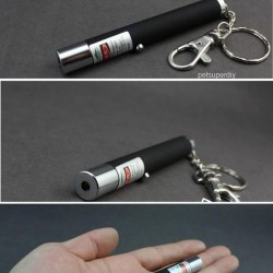 ミニレーザーポインター5mw緑色レーザー　ペット、教師用安全レーザーペン