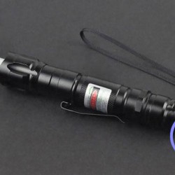 防水できる　100mw 532nm満点星　2in1レーザーポインターグリーン　
