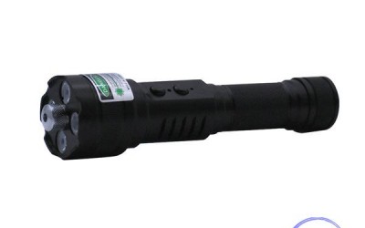 護身用レーザーポインター200mw出力520nmレーザーグリーン自己防衛用