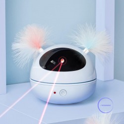 ペット猫赤外線レーザー光猫杖フェザーペットティーザー
