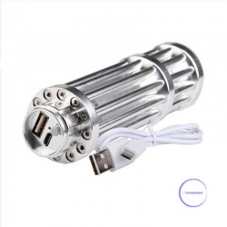 B017usbガトリング充電式ブルー450nmusbレーザーポインター