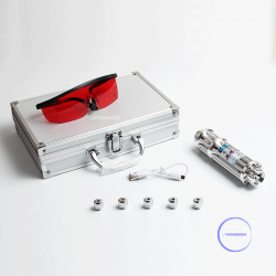 B017usbガトリング充電式ブルー450nmusbレーザーポインター