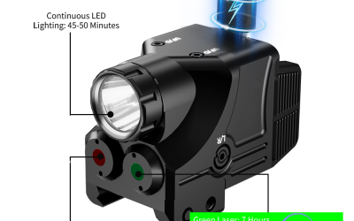 戦術的な懐中電灯ライトでデュアルレッドグリーンレーザーサイトを狩猟するホット販売デュアルレーザーサイトコンボスコープ & アクセサリー